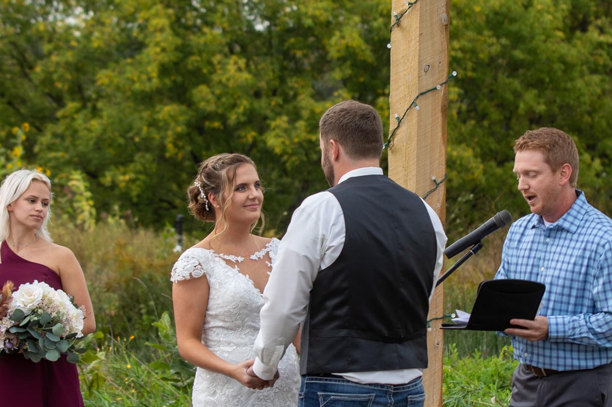 Wedding Ceremony in Minnesota