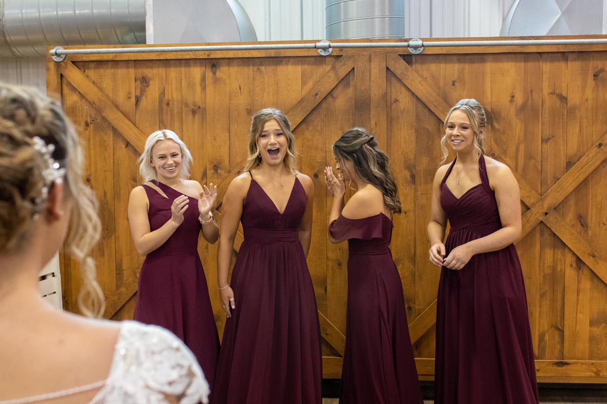 Bridesmaids first reveal